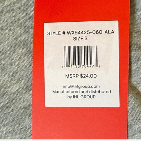 NWT Aeropostale Sport Gray V-Neck T-Shirt Small - Picture 4 of 6